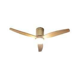 Ventilador de Techo con Luz Cecotec EnergySilence Aero 5600 18 W Dorado Madera