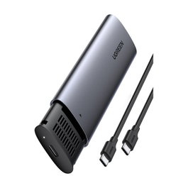 Ugreen 10902 Caja externa para SSD M.2 NVMe USB 3.2 Gen 2 Gris