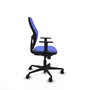 PIQUERAS Y CRESPO Silla de oficina Jorquera con mecanismo Sincro, Azul claro/Azul