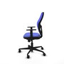 PIQUERAS Y CRESPO Silla de oficina Jorquera con mecanismo Sincro, Azul claro/Azul