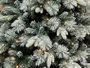 DKD Home Decor Árbol de Navidad Nevado con LED de 240 cm