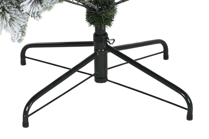 DKD Home Decor Árbol de Navidad Nevado con LED de 240 cm