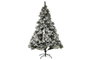 DKD Home Decor Árbol de Navidad Nevado con LED de 240 cm