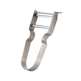 San Ignacio Pelador SG-7282-6 Acero Inoxidable Cuchilla Lisa Ideal Verduras 7 x 11 cm