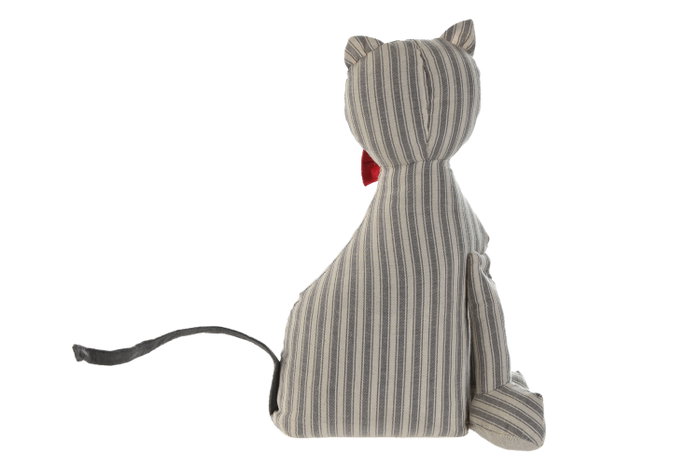 DKD Home Decor Sujetapuertas Algodón Diseño Gato Surtido de 2 Unidades DKD Home Decor Sujetapuertas Algodón Diseño Gato Surtido de 2 Unidades