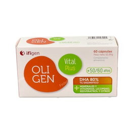 IFIGEN Vital Plus (Oligen Senior) Suplemento Nutricional 60 Cápsulas