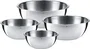 WMF Set de cuencos de cocina Gourmet de 4 piezas en acero inoxidable