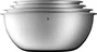 WMF Set de cuencos de cocina Gourmet de 4 piezas en acero inoxidable