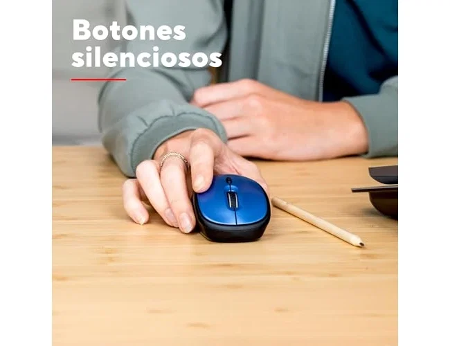 Trust Ratón Óptico Inalámbrico Yvi+ 1600 DPI Azul