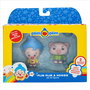 Bandai Pack de 2 Figuras de Plimplim: Gimnasta y Hoogie