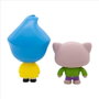 Bandai Pack de 2 Figuras de Plimplim: Gimnasta y Hoogie