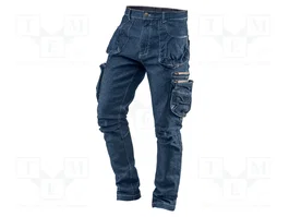 NEO TOOLS Pantalones de trabajo Denim Azul Marino XXL