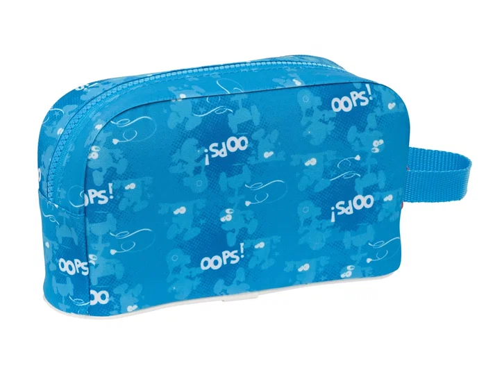 Portameriendas Térmico Los Pitufos Azul Azul cielo 21.5 x 12 x 6.5 cm