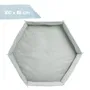 Roba ROB4005317329215 Tapete para corralito de bebé Acolchado Verde Mate para corralito hexagonal