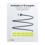 Goobay Ultraflexibles Cat.6a Patchkabel slim, U/FTP Negro 1m