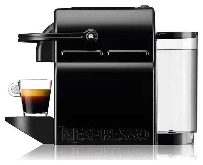 De'Longhi Nespresso Inissia EN80.B Cápsulas, Negro, Máquina de Café Express
