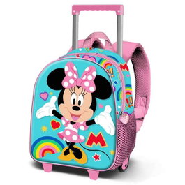 Karactermania Mochila 3D con Ruedas Minnie Mouse Greet