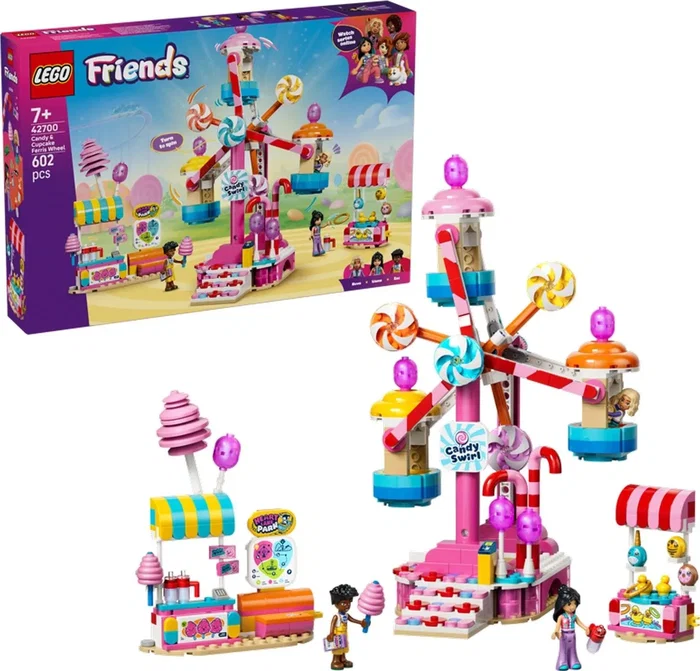 Lego Friends Noria: Cupcakes y Golosinas 42700 Juguete de Construcción +7 Años 602 Piezas Lego Friends Noria: Cupcakes y Golosinas 42700 Juguete de Construcción +7 Años 602 Piezas