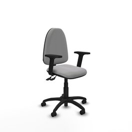 PIQUERAS Y CRESPO Silla de oficina Aýna Gris claro con Brazos 2D