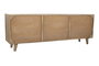 DKD Home Decor Mueble TV Mango y Ratán 180x40x64 Natural Marrón
