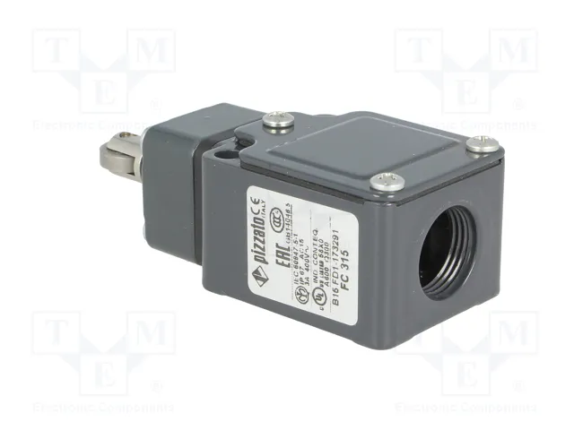 PIZZATO ELETTRICA Interruptor de fin de carrera FC 315 NO + NC 6A 400VAC IP67