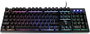 California Access Iguana CA-1413HQ Teclado Híbrido Semi-Mecánico QWERTY Polaco Retroiluminado Anti-Ghosting
