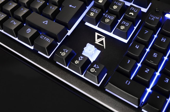 California Access Iguana CA-1413HQ Teclado Híbrido Semi-Mecánico QWERTY Polaco Retroiluminado Anti-Ghosting