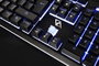 California Access Iguana CA-1413HQ Teclado Híbrido Semi-Mecánico QWERTY Polaco Retroiluminado Anti-Ghosting