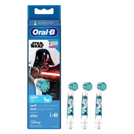 Oral-B Cepillos Dentales Kids Star Wars 3uds Extrasuaves para Niños 3+ Años