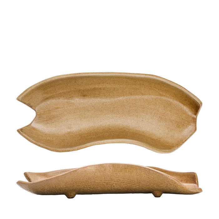 Summa Daterra Fuente Vellica Marrón 33x12 cm, Gres, Plato, Vajilla Summa Daterra Fuente Vellica Marrón 33x12 cm, Gres, Plato, Vajilla