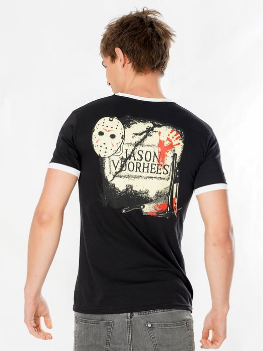 Viernes 13 Camiseta Life Ring Mask Reverse Talla XXL Viernes 13 Camiseta Life Ring Mask Reverse Talla XXL