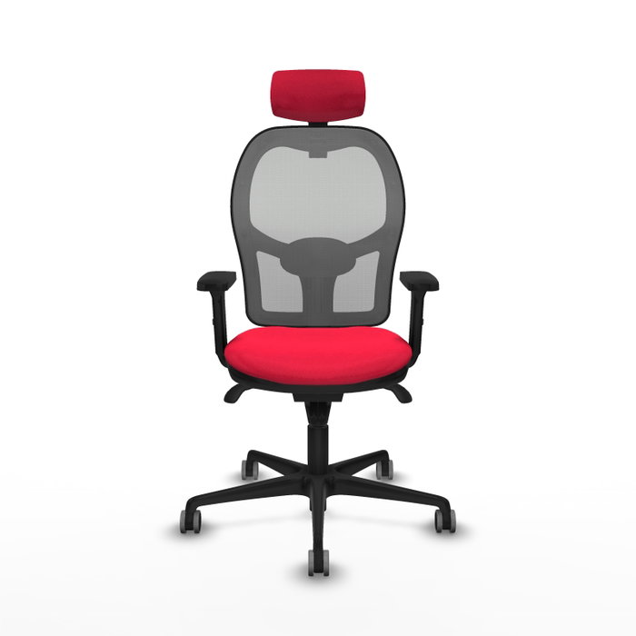 PIQUERAS Y CRESPO Silla de oficina Jorquera Rojo/Gris PIQUERAS Y CRESPO Silla de oficina Jorquera Rojo/Gris