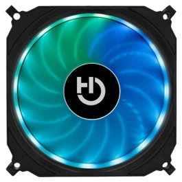 Hiditec N10 ARGB Ventilador de caja 12 cm Negro