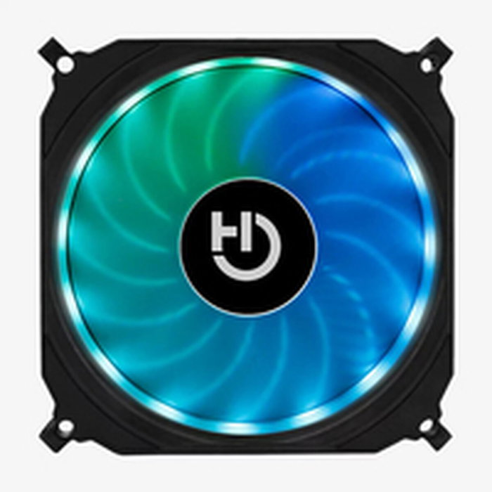Hiditec N10 ARGB Ventilador de caja 12 cm Negro