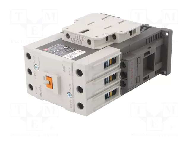 LS ELECTRIC Contactor METASOL MC-65A 24VDC 3-polar