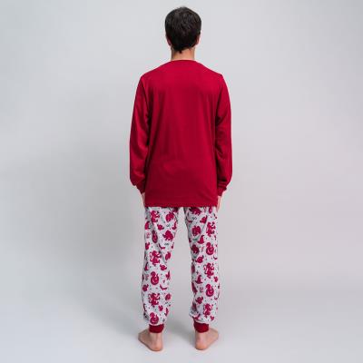 Pijama Harry Potter Rojo (Adultos) Hombre S Pijama Harry Potter Rojo (Adultos) Hombre S