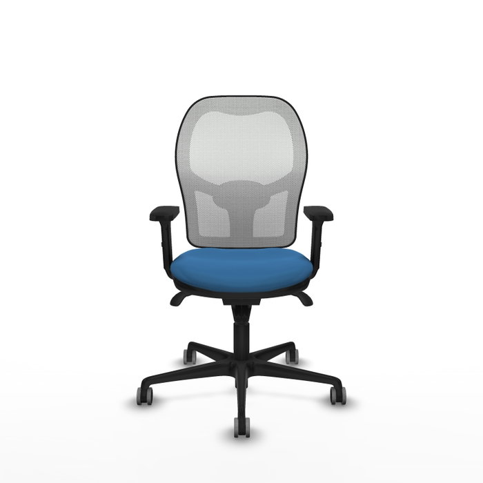 PIQUERAS Y CRESPO Silla de oficina Jorquera Azul claro y Blanco