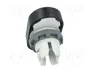 ABB Interruptor doble 22mm rojo/verde MLB-1