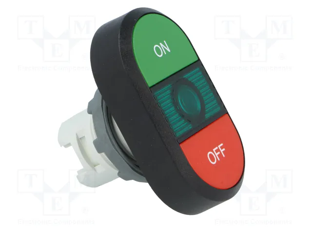 ABB Interruptor doble 22mm rojo/verde MLB-1