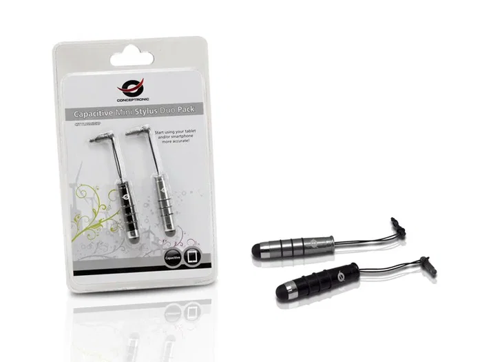Juego 2 lapices capacitivos para smartphone y tablets conceptronic Juego 2 lapices capacitivos para smartphone y tablets conceptronic