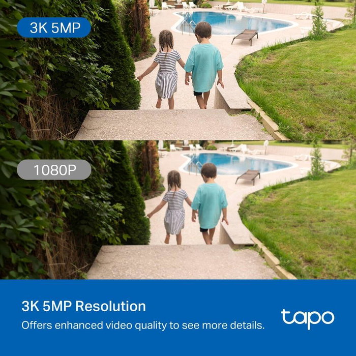 TP-Link Tapo C530WS Cámara de Vigilancia Exterior 3K