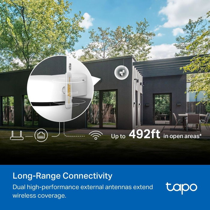 TP-Link Tapo C530WS Cámara de Vigilancia Exterior 3K