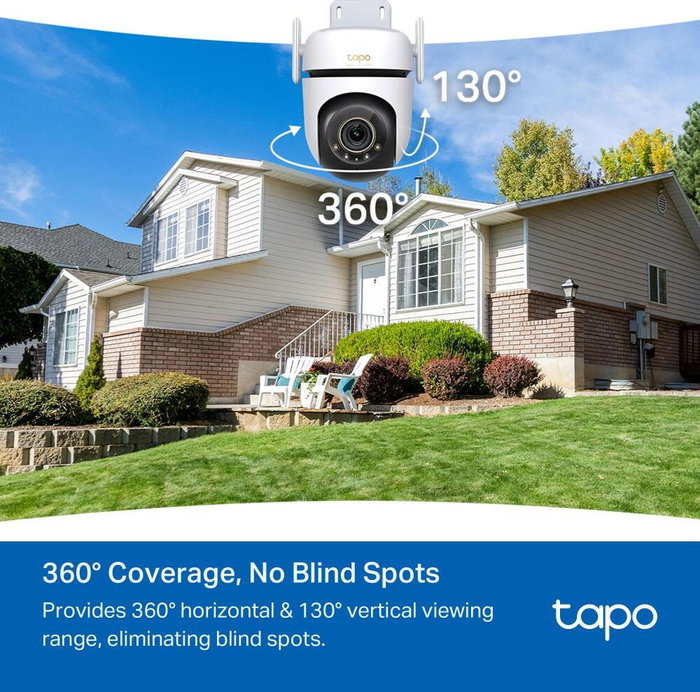 TP-Link Tapo C530WS Cámara de Vigilancia Exterior 3K