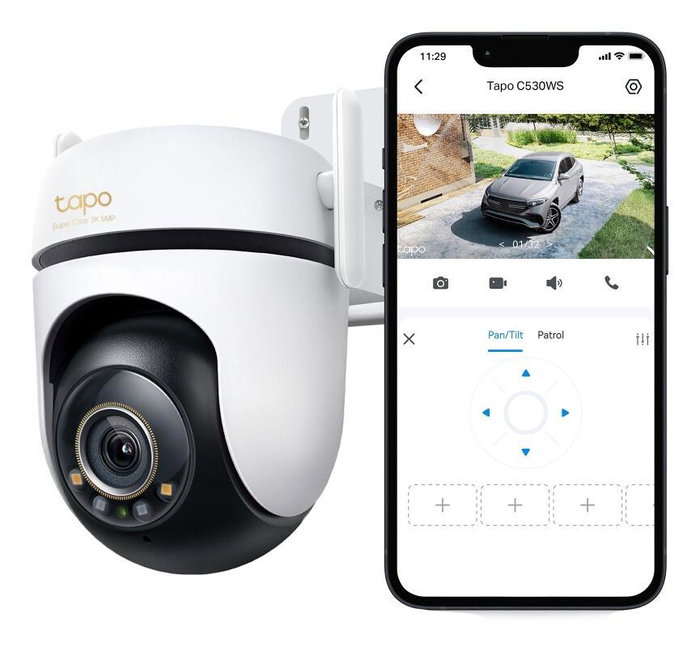 TP-Link Tapo C530WS Cámara de Vigilancia Exterior 3K