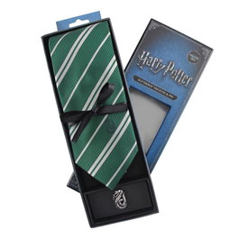 Harry Potter Set Deluxe de Corbata & Pin Slytherin