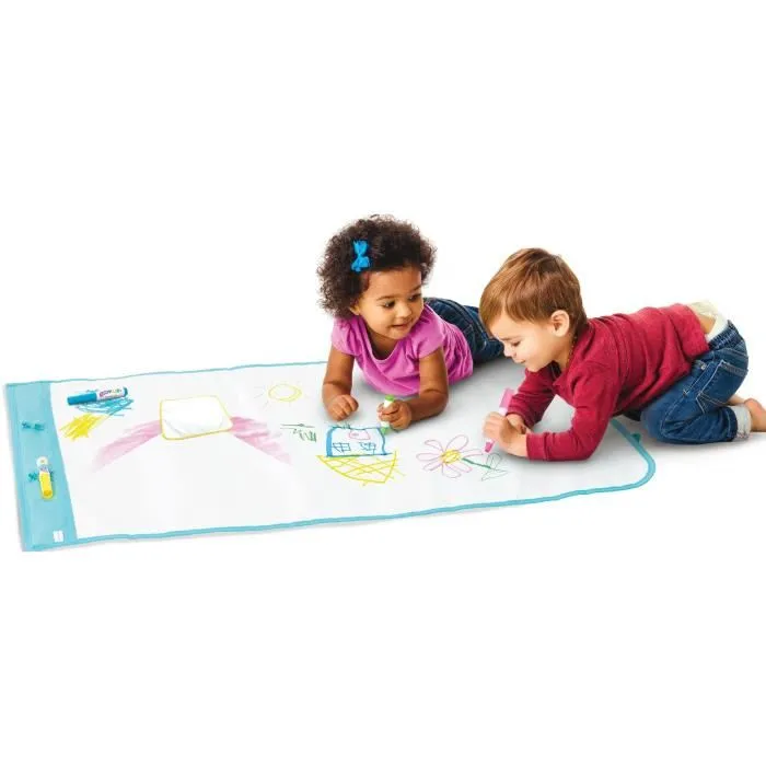 Crayola Mini Kids Color Pop Drawing Mat - Alfombra para Dibujar, Colorear y Borrar - 18 Meses