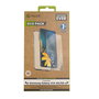 Muvit PACK funda recycletek + protector eco responsable para Samsung Galaxy A14 fabricado con materiales reciclados y 100% reciclable