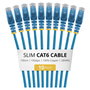 StarTech.com Paquete de 10 Cables de Red Cat6 Slim 1m Azul