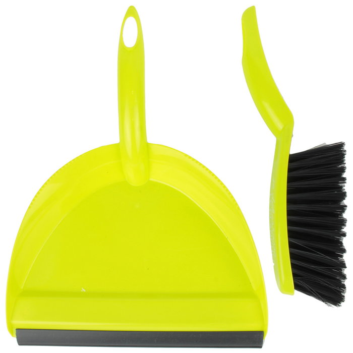 Je cherche une Idee Cepillo y Recogedor con Diseño Encajable y Colores Surtidos 23.5x30x8.5 cm