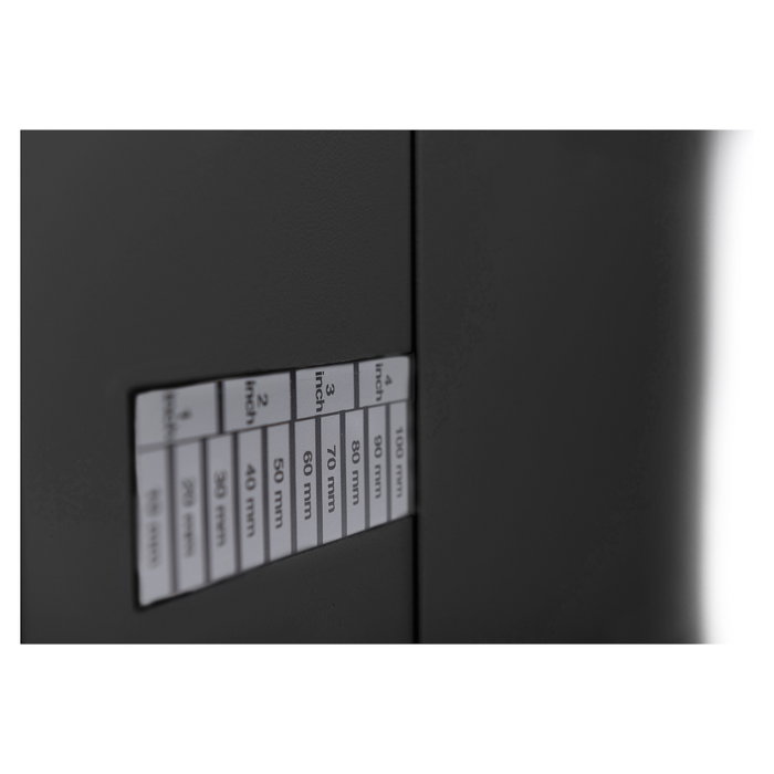 Digitus Bastidor de pared 19 pulgadas 4U Negro